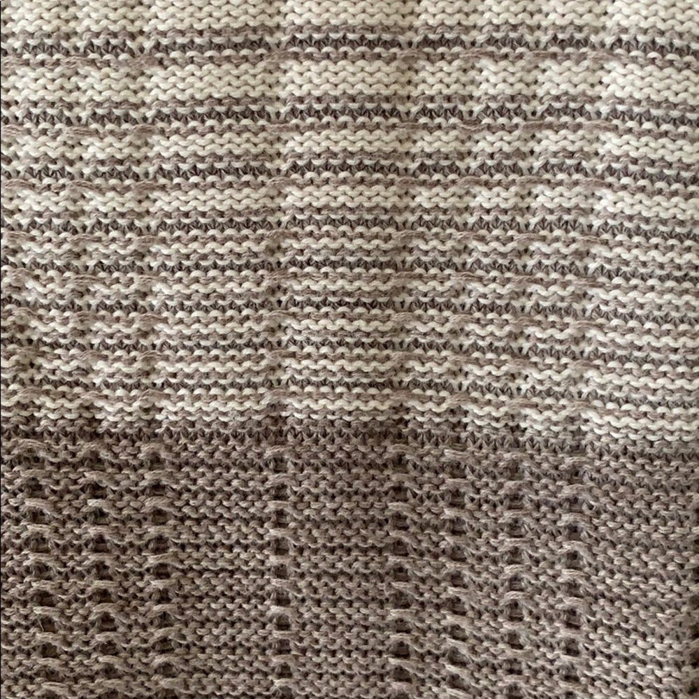 Prana Cream and Oatmeal Knit Sweater - Picture 5 of 6
